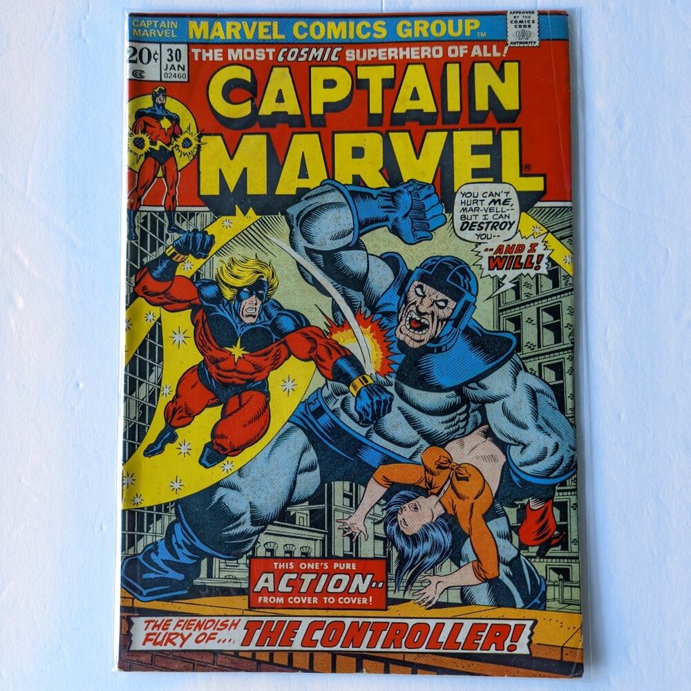 Captain Marvel #30 (Jan 1974, Marvel)